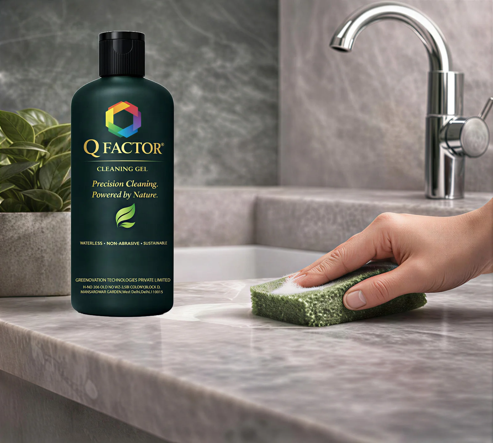 Green Factor cleaning scene